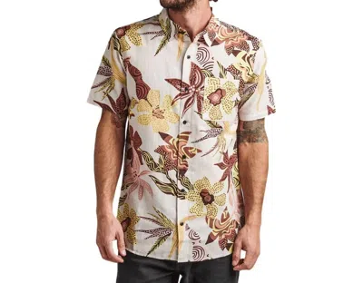 Roark Journey Paradaiso Shirt In Tan In Multi