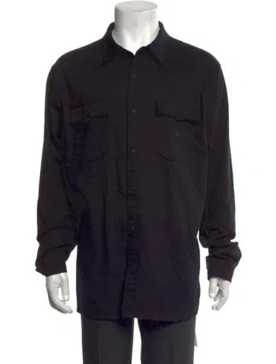 Pre-owned Roark Long Sleeve Shirt In Black