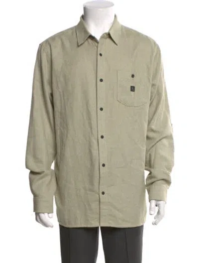 Pre-owned Roark Long Sleeve Shirt In Green