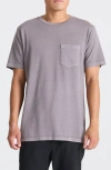 Roark Made To Fade Pocket T-shirt In Gray