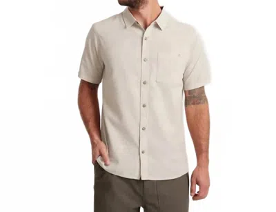 Roark Made To Fade Shirt In Bone In Neutral