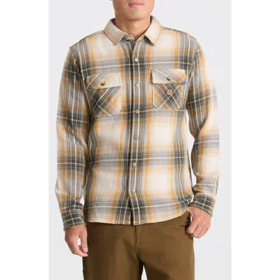 Roark Nordsman Organic Cotton Flannel Button-up Shirt In Multi