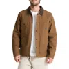 Roark Open Roads Waxed Canvas Jacket In Brown