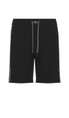 Roark Passage Hemp Swim Short In Black