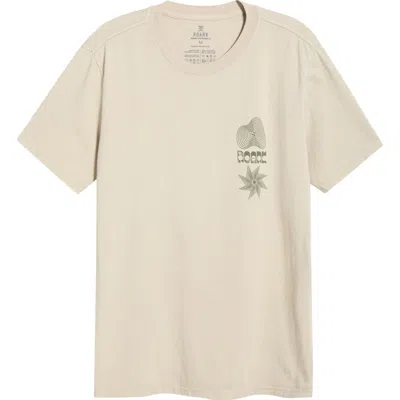 Roark Photograph Cotton Graphic T-shirt In Brown