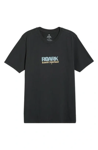 Roark Plant Medicine Cotton Graphic T-shirt In Black