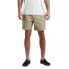 Roark Porter Wash 17" Shorts In Dusty Green In Green
