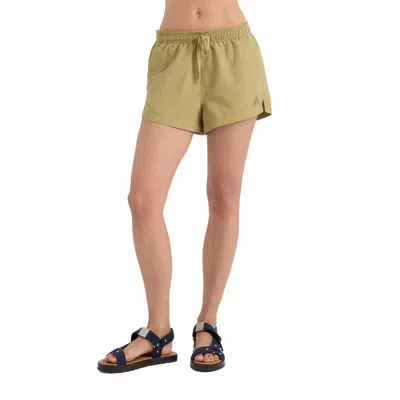 Roark River Hybrid Short In Dusty Olive In Brown