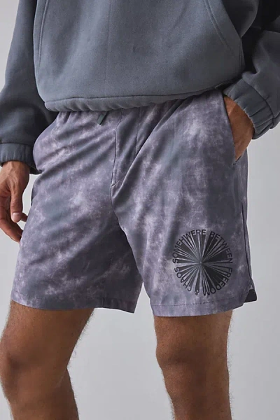 Roark Run Amok Serrano 7" Running Short In Grey, Men's At Urban Outfitters In Burgundy