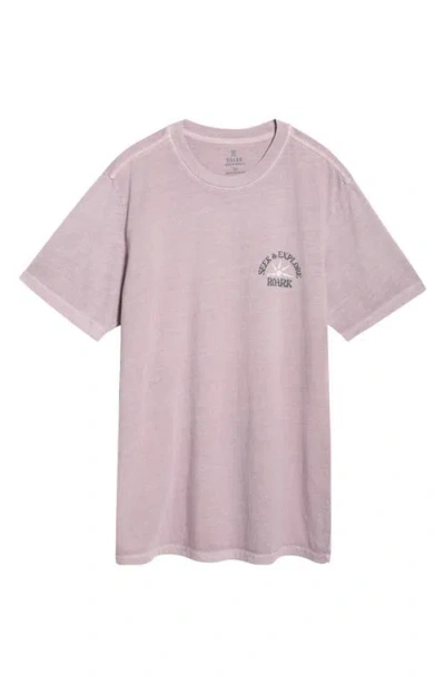 Roark Seek & Explore Cotton Graphic T-shirt In Purple