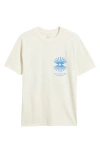 Roark Seek And Explore Cottton Graphic T-shirt In White