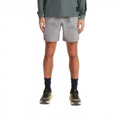 Roark Serrano 7" Active Stretch Shorts In Grey In Gray