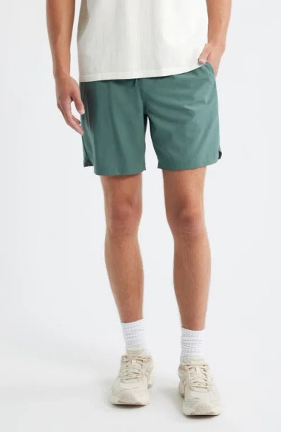 Roark Serrano 7 Drawstring Shorts In Green