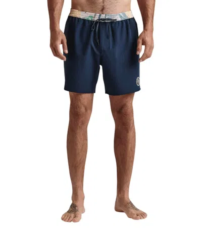 Roark Shorey Boardshorts In De Palmas Dark Navy In Multi