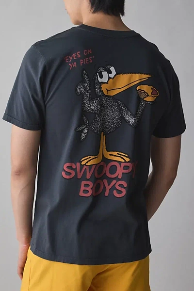 Roark Swoopy Boys Graphic Tee In Black, Men's At Urban Outfitters