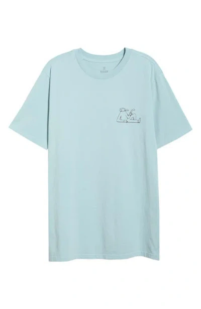 Roark Unhustle Graphic T-shirt In Burgundy