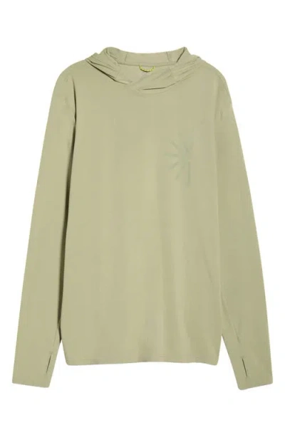 Roark Venture Lightweight Upf 50+ Hoodie In Green