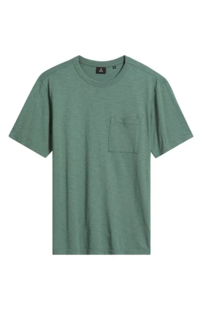 Roark Well Worn Organic Cotton T-shirt In Green