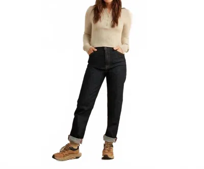 Roark Well Worn Thermal Long Sleeve Top In Stone In Neutral