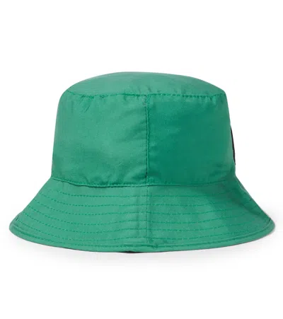 Roarsome Kids' Beak The Toucan Reversible Bucket Hat In Green