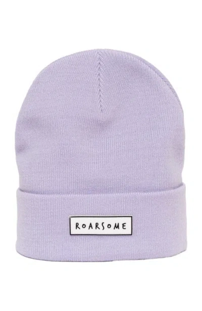 Roarsome Beanie In Purple
