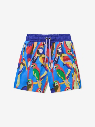 Roarsome Boys Parrot Swim Shorts In Blue