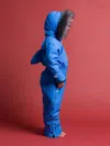 Roarsome Boys Reef The Shark Snowsuit In Blue