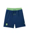 Roarsome Spike The Dinosaur Swim Trunks In Blue