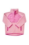 Roarsome Babies'  Fleece Zip Up In Pink