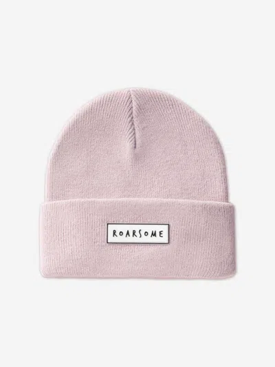 Roarsome Kids'  Girls Beanie Hat In Pink