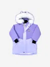 Roarsome Girls Sparkle The Unicorn Ski Jacket In Purple