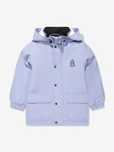 Roarsome Babies' Girls Sparkle Waterproof Coat In Purple