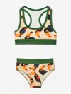 Roarsome Girls Toucan Bikini In Beige