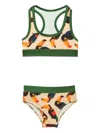 Roarsome Girls Toucan Bikini In Neutrals