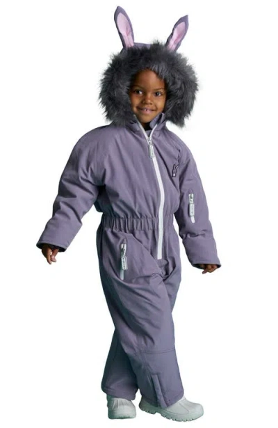 Roarsome Kids'  Hop The Bunny Ski Suit In Purple