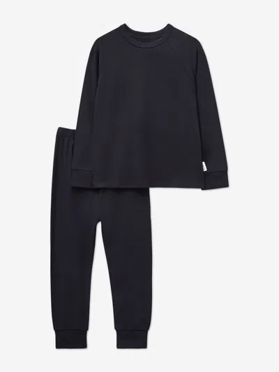 Roarsome Kids Bamboo Base Layers Thermal Set In Black