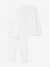 Roarsome Kids Bamboo Base Layers Thermal Set In White