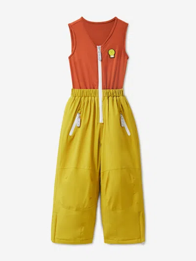 Roarsome Kids Cub Ski Bottoms In Yellow