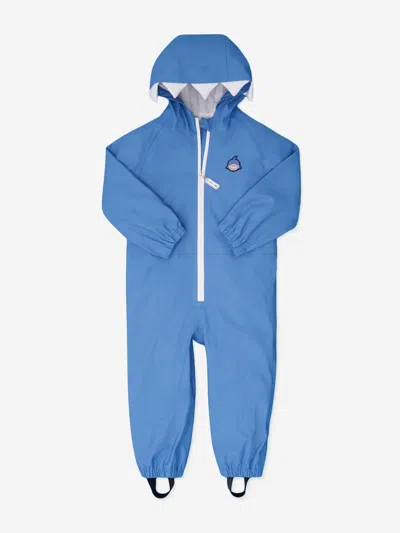 Roarsome Kids Reef The Shark Puddlesuit In Blue