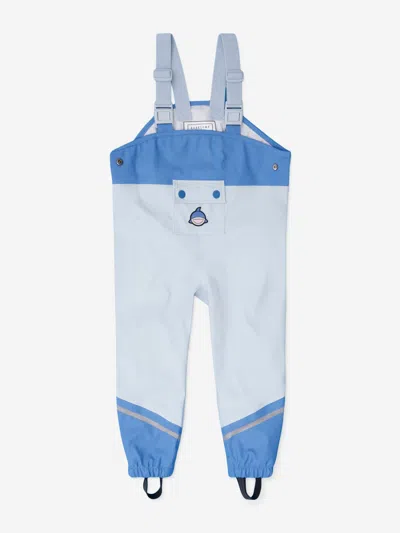 Roarsome Kids Reef The Shark Waterproof Trousers In Blue