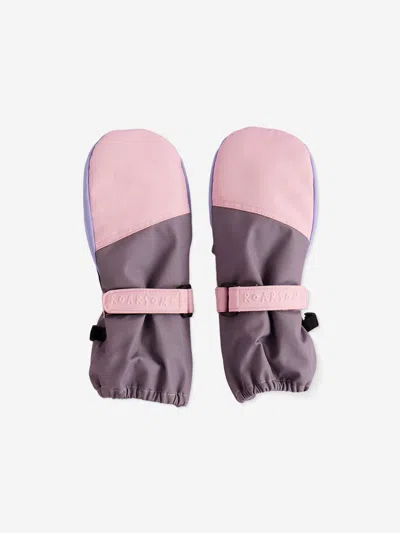 Roarsome Kids Ski Gloves In Purple