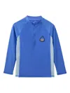 Roarsome Boys Reef The Shark Sun Protective Rash Vest In Blue
