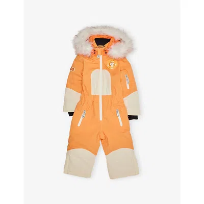 Roarsome Kids' Orange Bingo Ski Suit 1-5