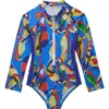 Roarsome Squawk The Parrot Rashguard Swimsuit