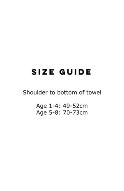 Roarsome Kids'  Poncho Towel Coverup