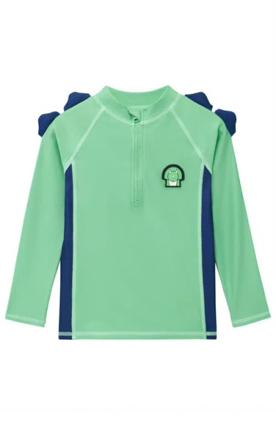 ROARSOME ROARSOME QUARTER ZIP LONG SLEEVE RASH GUARD