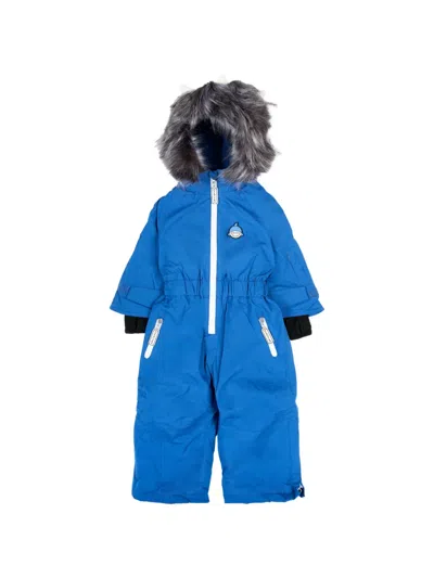 Roarsome Kids' Reef The Shark Snowsuit In Blue