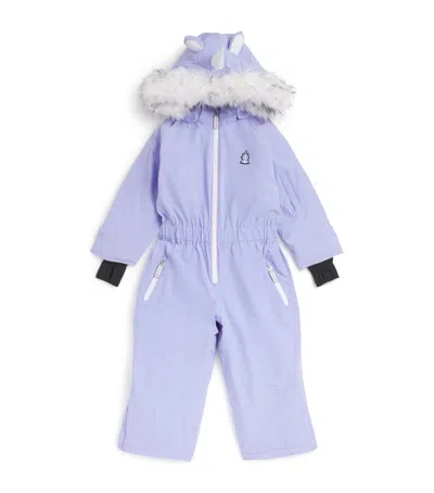 Roarsome Kids' Sparkle The Unicorn Snowsuit In Purple