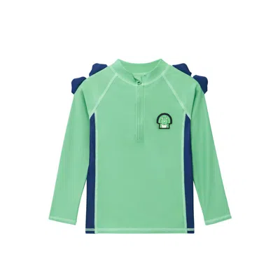 Roarsome Kids'  Spike Rash Vest In Gray