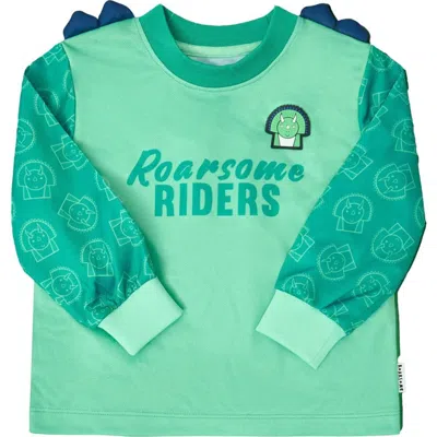 Roarsome Kids'  Spike Riders Top In Green